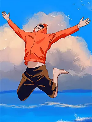 排球少年cospa亚克力板飞翔ver